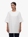 BOX Oversized Milky white Unisex T-shirt, Milky white, S
