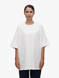 BOX Oversized Milky white Unisex T-shirt, Milky white, S