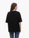POSITIVE Oversized Black Unisex T-shirt, Black, S