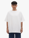BOX Oversized Milky white Unisex T-shirt, Milky white, S